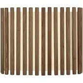 UMAGE Komorebi Abat-Jour Rectangular | Dark Oak | Medium