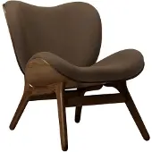 UMAGE A Conversation Piece Chaise Longue Low Dark Oak | Mocca