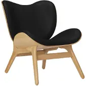 UMAGE A Conversation Piece Chaise Longue Low Oak | Black