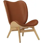 UMAGE A Conversation Piece Lounge Chaise longue Oak | Cognac