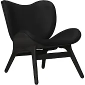 UMAGE A Conversation Piece Chaise Longue Low Black Oak | Black