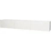 En.casa Meuble TV « Vihti » 180 x 31 x 29,5 cm, blanc