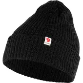 Fjällräven Rib Beanie Noir