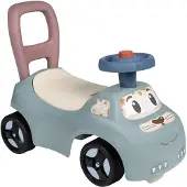 Smoby Little - Porteur Auto - Coffre sous la selle + siège - Klaxon - A partir de 10 mois - Fabrication française