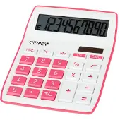 Genie 10 chiffres Rose (Fonctionnement sur piles, Panneau solaire)