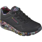 SKECHERS Baskets basses 'Loving Love' bleu / jaune / rose / noir