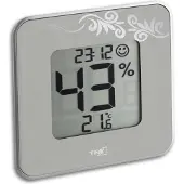 TFA-Dostmann TFA Style - Thermo-hygromètre - digital - brun clair gris