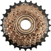 Shimano Tourney Tz500 Cassette Doré 7s / 14-34t