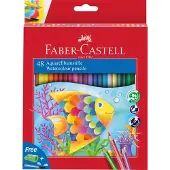 Faber-Castell Classic Colour 114448 Pencil 48 Units Multicolore Enfants