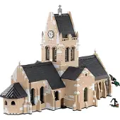 COBI Historical Collection World War II 2299 Église Sainte-Mére-Egliste 6 juin 1944 D-Day 2299