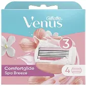 Gillette Rasoirs féminins Venus ComfortGlide Spa Breeze, lot de 4