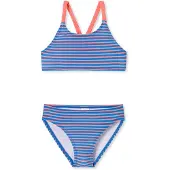 Schiesser Bikini ' Aqua Kids Girl ' bleu / violet / corail