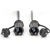 Digitus Ethernet Ak-330130-100-s Hdmi Cable 10 M Argenté
