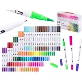 Ikonka Marqueurs de couleur Marqueurs Set 100 pcs. (100x)
