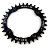 Lola 104 Bcd Oval Chainring Noir 34t