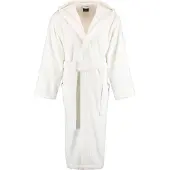 Cawö Peignoir Cawö 829 Uni Capuchon Men Blanc-L