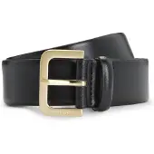 HUGO pour femme. 50541177 Ceinture Zana noire (85cm), Casuel, Polyester