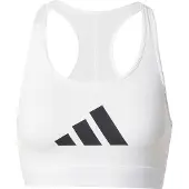 Adidas Soutien-gorge de sport 'POWER REACT' noir / blanc