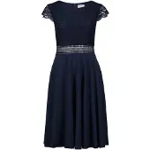 Vera Mont Robe de cocktail marine