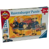 Ravensburger 2 x 12 pièces Kinder Puzzle Sam le pompier en action 07584