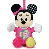 Clementoni peluche avec musique et Minnie Mouserose pâle