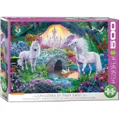 Eurographics Puzzle Licorne Pays des Fées, Fantasy, 500 pièces, 68 x 48 cm, 6500-5363