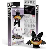 Eugy 3D Bastelset Fledermaus (Miniatur-Tierfigur, aus Wellkarton) 650093