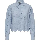 ONLY Chemisier 'Valais' bleu clair