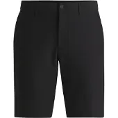 BOSS Short Slim en tissu stretch déperlant