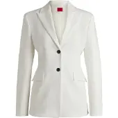 HUGO Asmalla 10218228 02 Blazer Blanc 36 Femme
