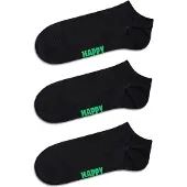 Happy socks Chaussettes vert fluo / noir