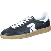 Rieker Chaussure à lacets 'Sneaker Herren U2200 00 Leder-Mix in schwarz' noir