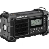 Sangean Radio portable Bluetooth MMR-99 DAB Midnight Black avec panneau solaire et dynamo