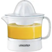 Mesko MS 4010 electric citrus press White, Centrifugeuse, Blanc