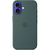 Apple iPhone 16 Back Cover avec MagSafe Vert Lacustre