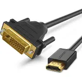 UGREEN Câble bidirectionnel HDMI - DVI 2m noir (HD106)