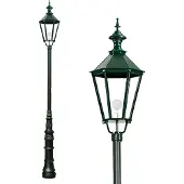 Ks Verlichting Lampe de jardin nostalgique Gouda noir