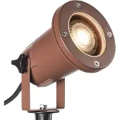 SLV Big Nautilus Spike 15 Outdoor Projecteur GU10 rouille avec piquet de terre