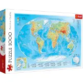 Trefl Puzzle Découverte Mondiale - 1000 Pièces d'Aventure
