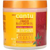 Cantu Jamaican Black Castrol Oil Curl Stretch Pte avec miel 6 oz