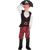 Boland 6821577 Déguisement Enfant Homme Pirate