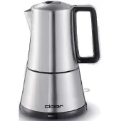 Cloer 5918 Cafetière espresso acier inoxydable/noir