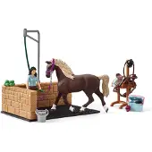 Schleich Horse Club 42438 Station de lavage avec Emily & Luna