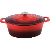 Carl Schmidt Sohn GmbH Moule avec couvercle en fonte Xanten 36 x 22 cm rouge CS-070052