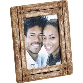 Walther design YA318W Unique Cadre spécial portrait Dupla, 13 x 18 cm, blanc/nature