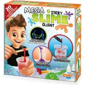 Buki Méga kit de slime - FRANCE - Coffret slime pour créer des mélanges gluants sans danger - 15 activités