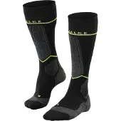 Falke SK Energising, chaussettes de ski, Hommes, Noir