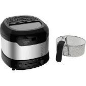 Tefal Uno FF215D Fritteuse Eins/Eine(r) Schwarz - Edelstahl Eigenständig 1600 W (FF215D)
