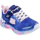 SKECHERS Eternal Heart Lights Sneaker bleu
