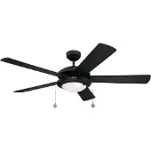 WESTINGHOUSE Ventilateur De Plafond Comète 78719 - 132 Cm , Finition Noire